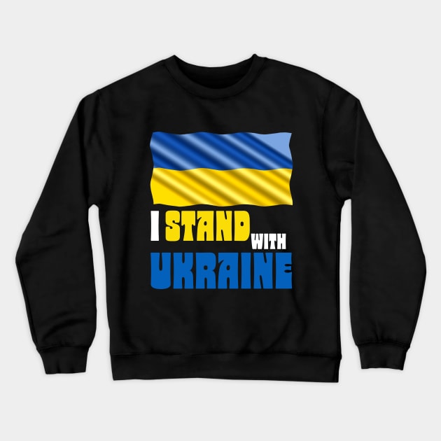 Ukraine trident Ukraine flag Ukrainian flag Ukraine Crewneck Sweatshirt by Darwish